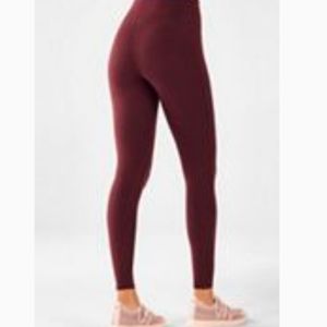Fabletics High Waisted Heathered 7/8 Legging